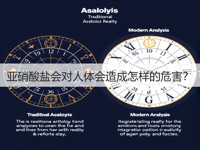 亚硝酸盐会对人体会造成怎样的危害？