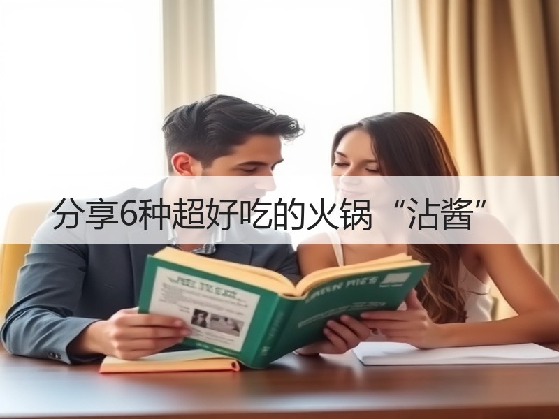 分享6种超好吃的火锅“沾酱”