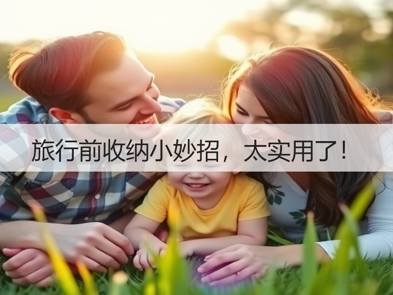 旅行前收纳小妙招，太实用了！